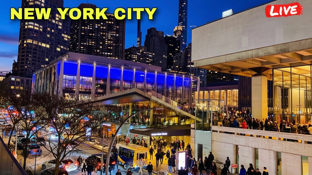 IRL New York City Monday Evening Walk In Manhattan (16th February 2026)