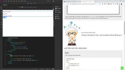 HTML - 07 - Phân chia khu vực (Div & Span)