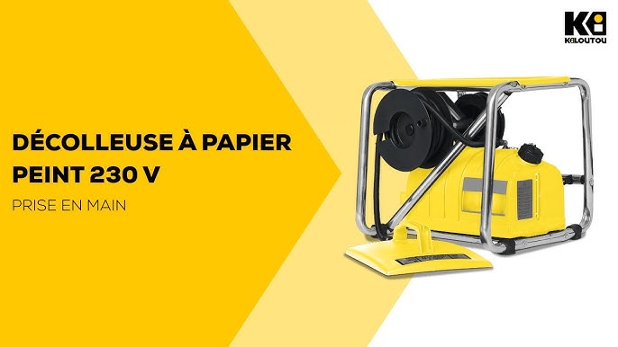 Décolleuse à papier peint électrique à vapeur FARTOOLS 115526, 1850 W, 5 L