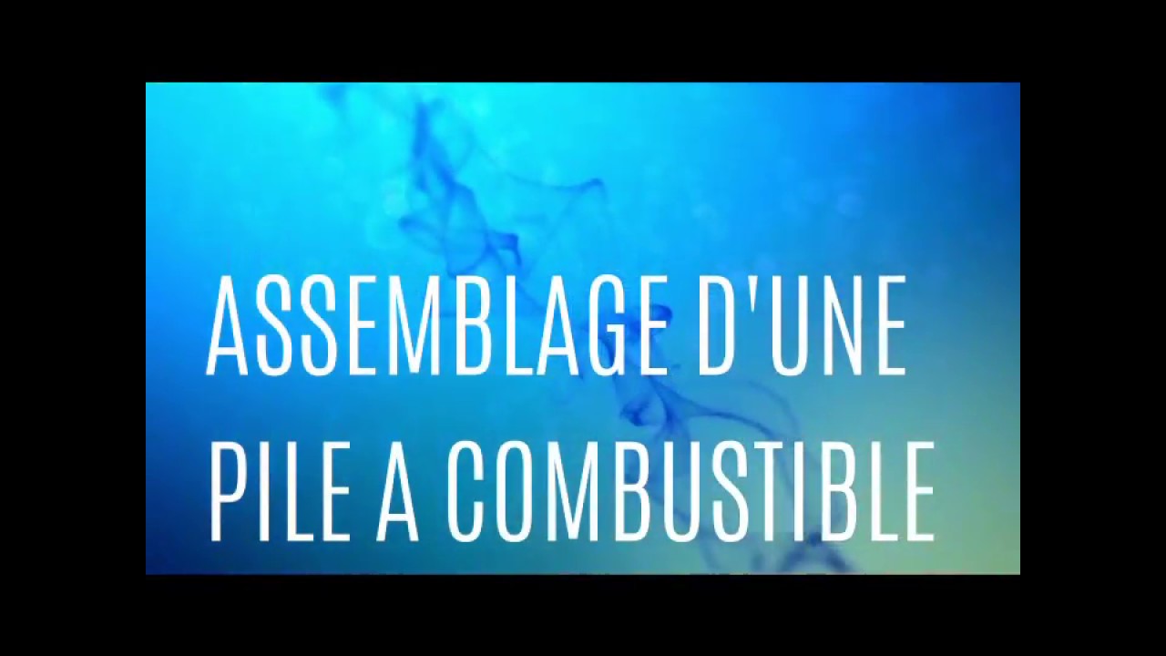 Comment assembler une pile à combustible. How to assemble a fuel cell.