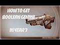 Destiny  lost exotics  how to get boolean gemini in year 3