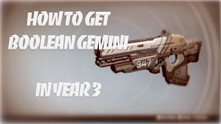 Destiny | Lost Exotics - How to get Boolean Gemini in Year 3