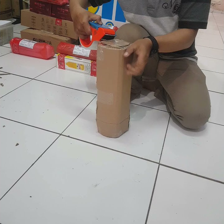Tutorial Packing Produk Botol Kaca Madu Uray