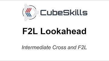 Intermediate F2L - Lookahead