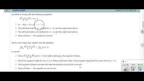 Calculus, Section 2.3, Limits and Limit Laws