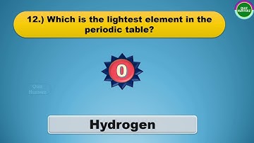 Science trivia questions : general science quiz for all