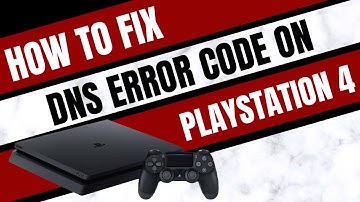 HOW TO FIX DNS ERROR CODE ON PLAYSTATION 4 (December 2025)