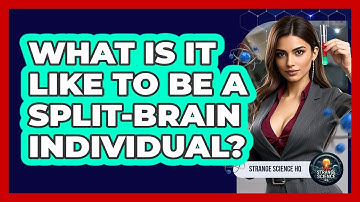 What Is It Like To Be A Split-brain Individual? - Strange Science HQ