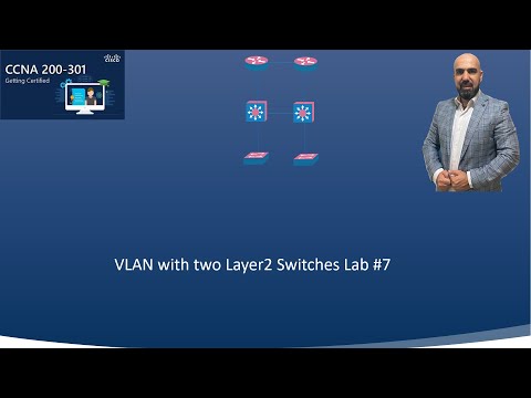 7-VLAN with two Layer2 Switches
