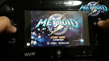 Metroid Fusion on Nintendo Wii U