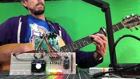 Testing an Arduino VUMeter with John Mellencamp