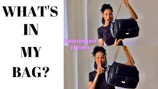 WHAT&#39;S IN MY BAG | MUST HAVES 2022 | PHOTOSHOOT EDITION