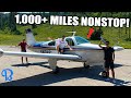 Flying Our Bonanza F33A 6 HOURS NONSTOP To Private Montana Airstrip!