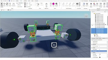 Roblox Studio Tutorial: How to make a car with suspension | #robloxstudio #robloxtutorial