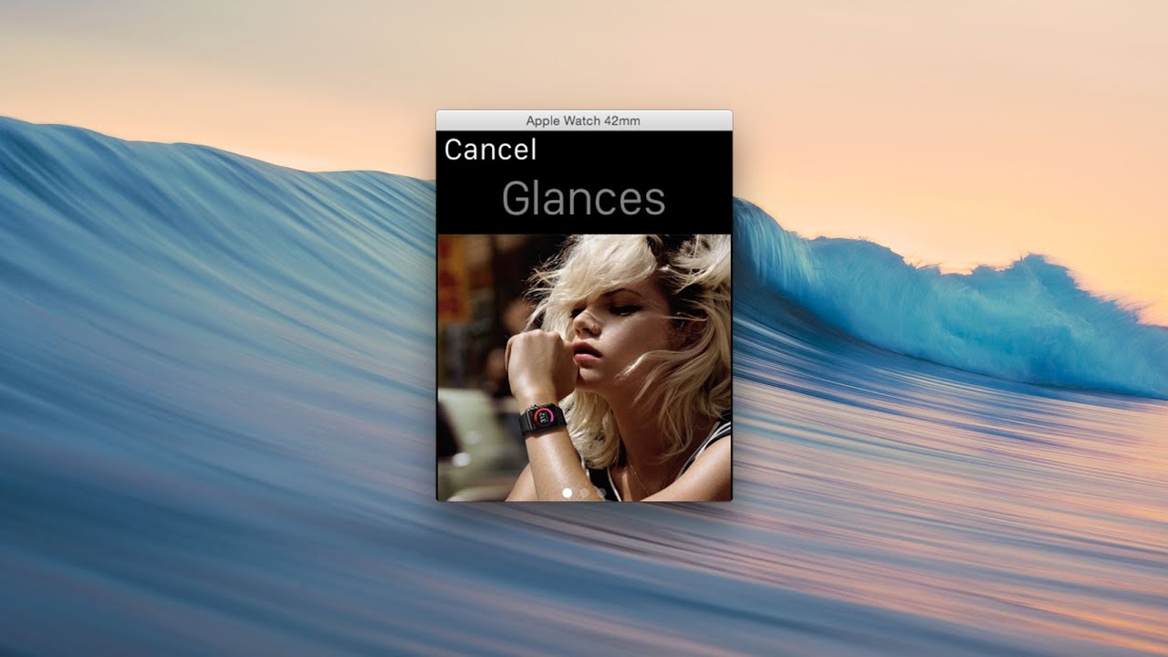 Hello WatchKit 3: Pages in a Modal