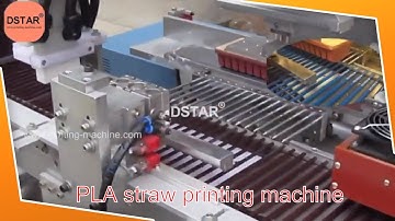 Automatic PLA straw pad printing machine manufacturer