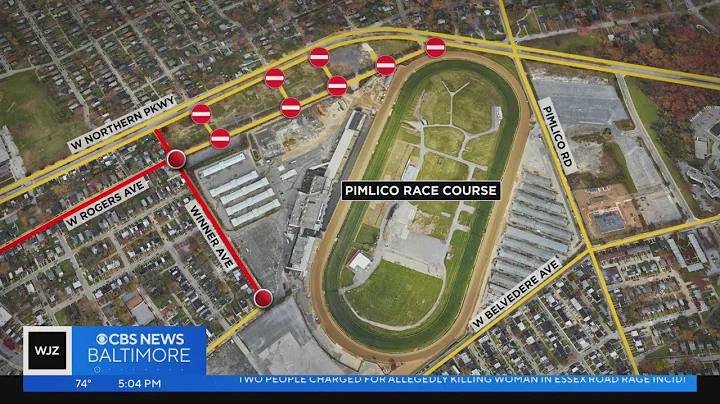 Preakness traffic: Road closures & parking restrictions to expect in Baltimore