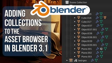 HOW TO add COLLECTIONS to the ASSET BROWSER in BLENDER 3.1 - Workaround