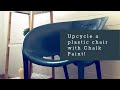 How to use Chalk paint on a plastic chair. How to use Chalk paint on a plastic chair.