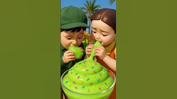 Squid Game AI Edible Slime ASMR #squidgame  #squidgame2  #ai  #asmr