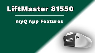 LiftMaster 81550 myQ Features by Precision Garage Door - A Name You Can Trust ™ 18 views 5 days ago 53 seconds