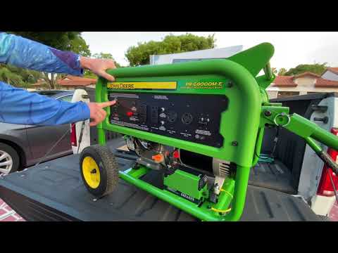 How to Use a Generator | John Deere Generators  | Overview