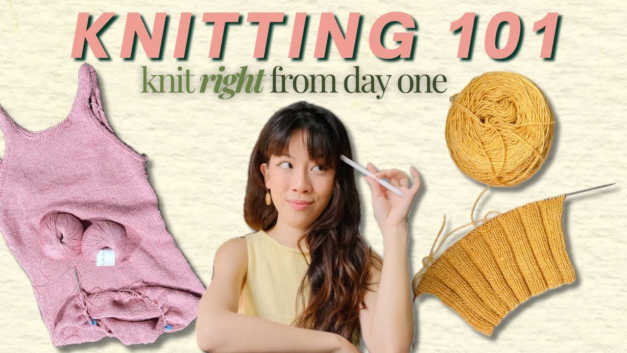ALL the knitting basics in one video // EP 2: peri-knitting - YouTube