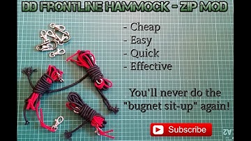 DD Frontline Hammock Modification