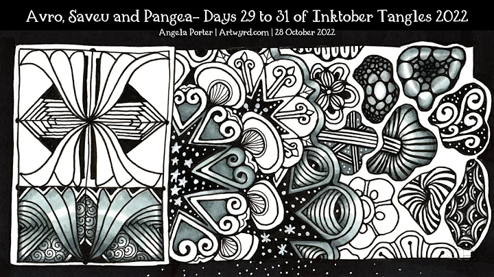 Avro, Saveu and Pangea - Days 29 to 31 of Inktober...