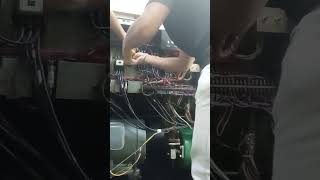 How to Replaced Contactor of Wye delta control of Hitachi Srm Screw Compressor