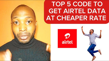 5 code to get cheaper data from Airtel #cheapestdata #airteldata