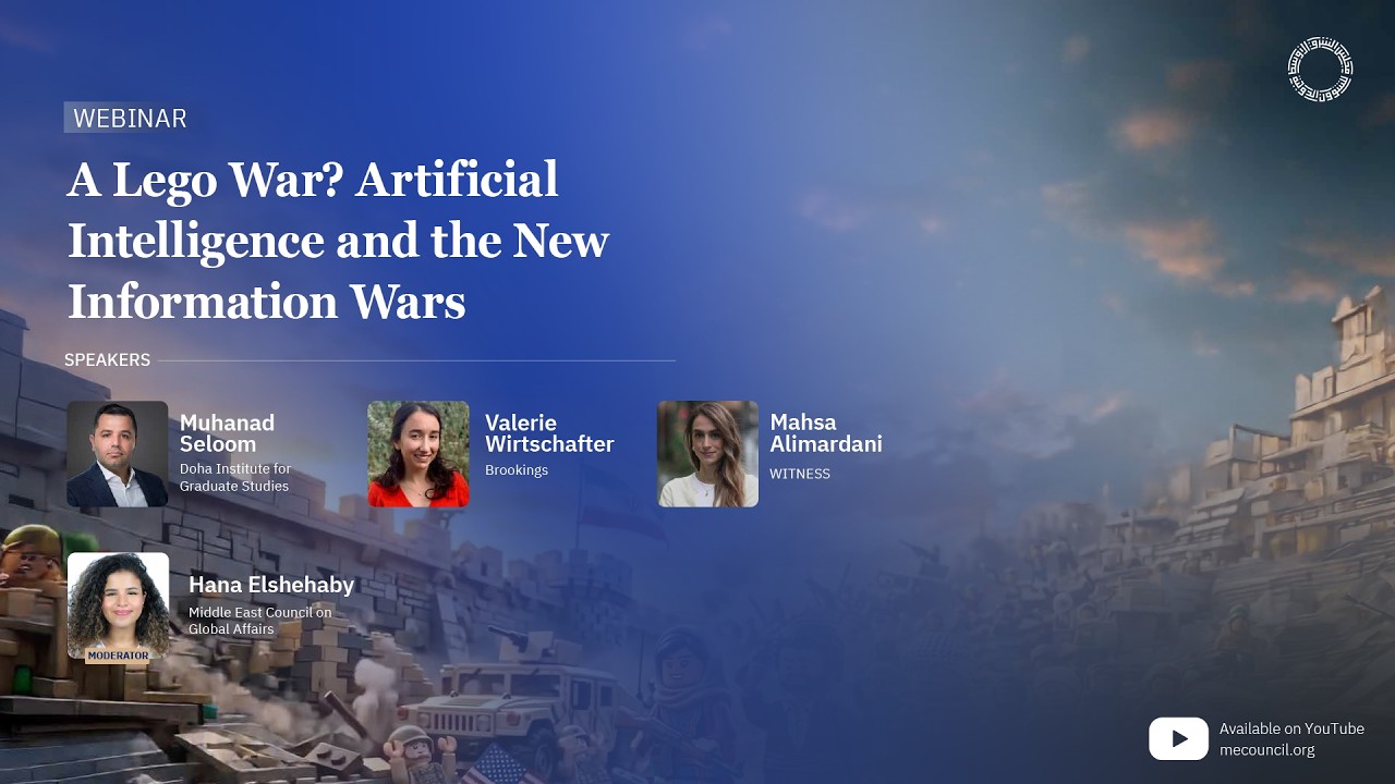 A Lego War? Artificial Intelligence and the New Informa… — Transcript