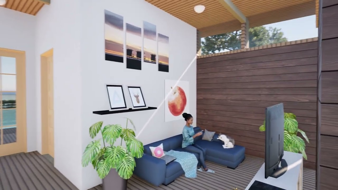 Decatur Island Bunkhouse Interior Walkthrough Video