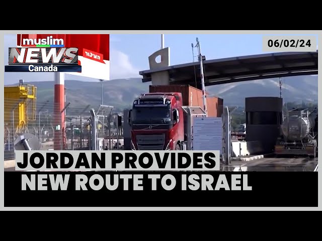 UAE Uses a New Land Route to Bypass Red Sea to Transport Goods to Israel | Feb 06, 2024 class=