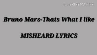 Thats What I Like~ Misheard Lyrics