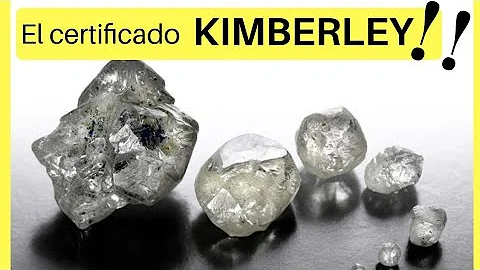 ¿Cómo se encuentran los diamantes en la kimberlita?