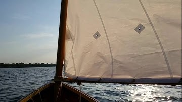 Sailing Sunshine Yacht Tender on Oneida Lake