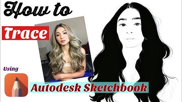 HOW TO TRACE a photo Part -1 | Autodesk Sketchbook | Easy Step by Step for Beginners