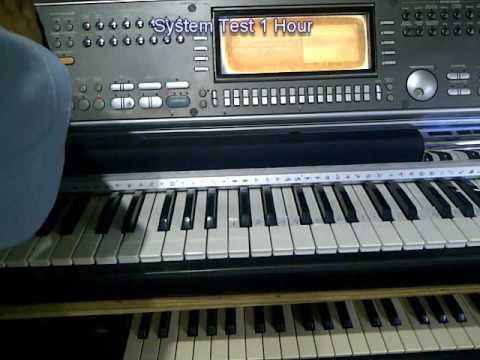 Technics sx-KN7000 Problem D/A burst No sound Out