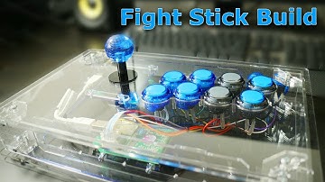 [PS4 | PC] Arcade Stick Build - Clear Acrylic