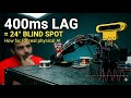 I built a finger-scale robot arm. Here's why a 400ms delay broke every controller I tried.