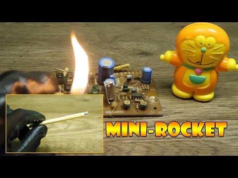 How to make mini-rocket | DIY Technology