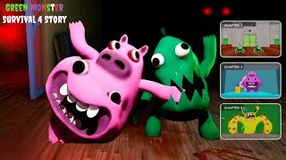 Green Monster Survival 4 Story Full Gameplay - Chapters 1,3,4 - Android Gameplays  screenshot 2