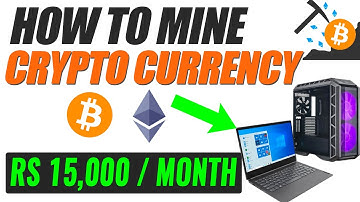 HOW TO MINE CRYPTOCURRENCY FROM PC/LAPTOP | WINDOWS 10 FULL MINING TUTORIAL