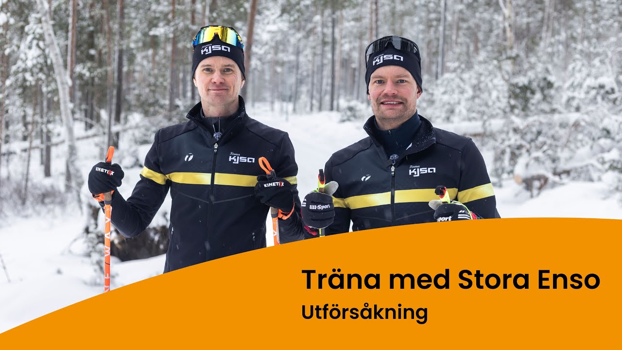 Åka utför på längdskidor – så får du bättre kontroll | Stora Enso Skog
