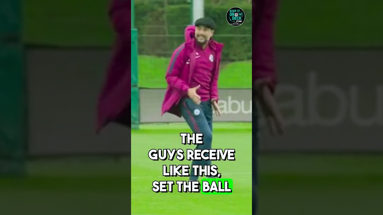 Ориентация тренерского штаба Пепа Гвардиолы