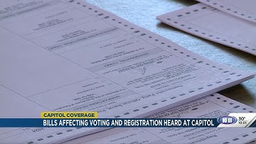 Bill that would limit access to voting by mail goes before legislative committee