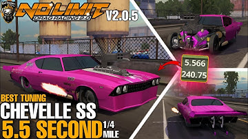 Chevelle SS Blower Tuning 5.5 Second 1/4 Mile Full system No Limit 2 V2.0.5