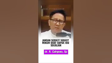 Jangan ketergantungan pada obat ya! #drcahyono #kesehatan #sb30health #shorts