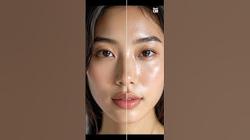 ❤️‍🔥Remove oily face shine in Photoshop #photoshop #oilyface #photoshoptips